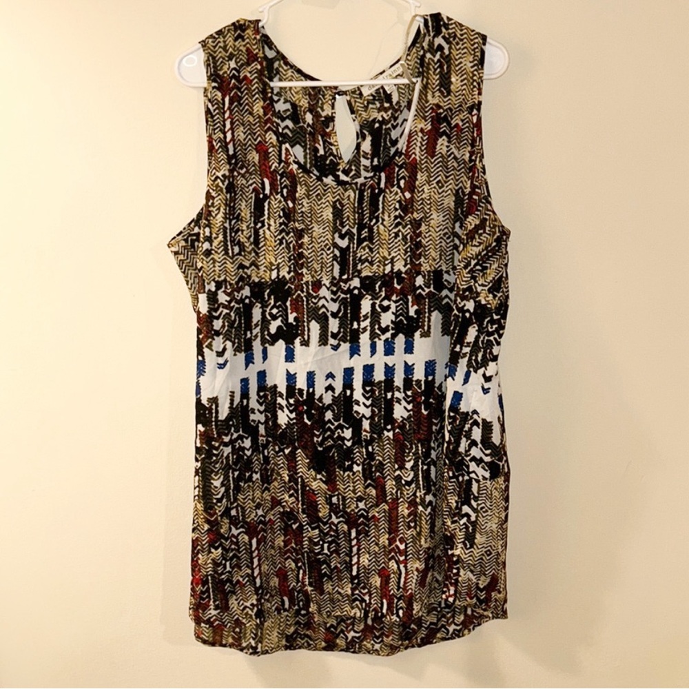 Daniel rainn pretty printed blouse 1X